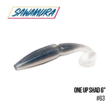 SAWAMURA One Up Shad 6" (15.5 cm) - 4pc - BS Fishing