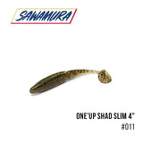 SAWAMURA One Up SLIM 4" (10.5 cm) - 6pc - BS Fishing