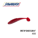 SAWAMURA One Up SLIM 4" (10.5 cm) - 6pc - BS Fishing