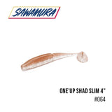 SAWAMURA One Up SLIM 4" (10.5 cm) - 6pc - BS Fishing