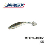 SAWAMURA One Up SLIM 4" (10.5 cm) - 6pc - BS Fishing