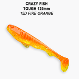 CRAZY FISH Tough 5" (12,5 cm) - 5 pc - CRAZY FISH Tough 5" (12,5 cm) - 5 pc | BS Fishing