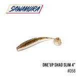 SAWAMURA One Up SLIM 4" (10.5 cm) - 6pc - BS Fishing