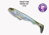 CRAZY FISH Tough 5,9" (14.5 cm) - 2 pc - CRAZY FISH Tough 5,9" (14.5 cm) - 2 pc | BS Fishing