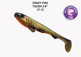CRAZY FISH Tough 5,9" (14.5 cm) - 2 pc - CRAZY FISH Tough 5,9" (14.5 cm) - 2 pc | BS Fishing