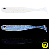 MAJOR CRAFT Stabi Shad 3.5" Slim Salt (89 mm)