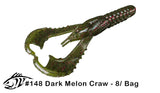 LUNKER CITY Karate Craw 4" (100 mm) - 7 pc