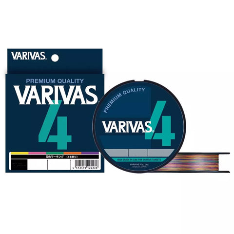 VARIVAS PE Line Multi Color X4 300m | BS-FISHING