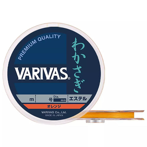 VARIVAS Wakasagi Ester Orange 60m | BS-FISHING.COM