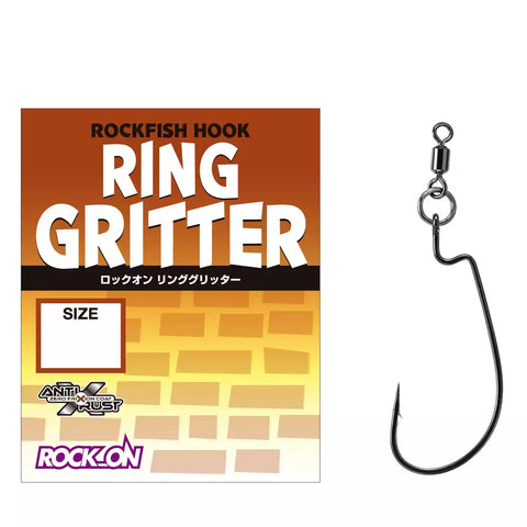 Hameçon Texan VARIVAS Rock-On Ring Gritter | BS-FISHING