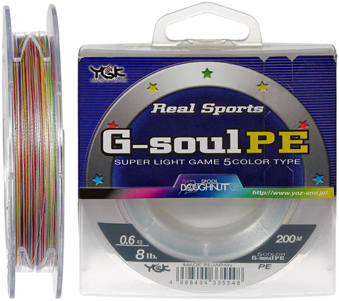 YGK G-Soul PE 5 Colors 200m | BS-FISHING