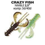 CRAZY FISH Nimble 2,5" (6.2 cm) - 7 pc