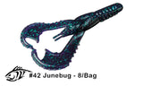 LUNKER CITY Karate Craw 4" (100 mm) - 7 pc