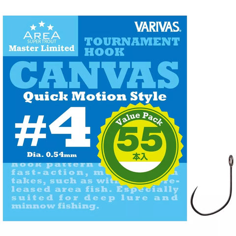 Hameçon Pour Cuillère VARIVAS MLD Tournament Hook Canvas Value Pack | BS-FISHING.COM