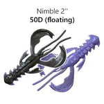 CRAZY FISH Nimble Flottant 2" (5 cm) - 8 pc