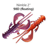CRAZY FISH Nimble Flottant 2" (5 cm) - 8 pc