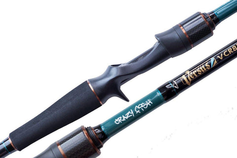 crazy fishing poles CRAZY FISH Versus Casting Rod