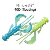 CRAZY FISH Nimble Flottant 3.2" (8 cm) - 6 pc