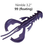 CRAZY FISH Nimble Flottant 3.2" (8 cm) - 6 pc