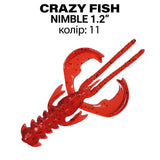 CRAZY FISH Nimble 1,2" (3 cm) - 16 pc