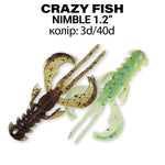 CRAZY FISH Nimble 1,2" (3 cm) - 16 pc
