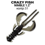 CRAZY FISH Nimble 1,2" (3 cm) - 16 pc