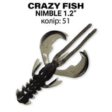 CRAZY FISH Nimble 1,2" (3 cm) - 16 pc