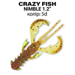 CRAZY FISH Nimble 1,2" (3 cm) - 16 pc
