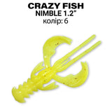 CRAZY FISH Nimble 1,2" (3 cm) - 16 pc