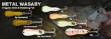 Cuillère ondulante NORIES Metal Wasaby Hammered 18g | BS-FISHING.COM