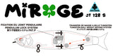 TREFLE CREATION Mirage JT 128S - 128mm