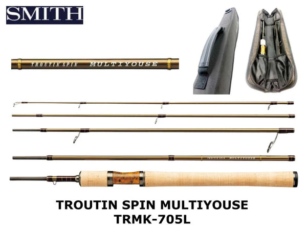 スミス TROUTIN'SPIN MULTIYOUSE TRMK-C394UL SMITH Troutin' Spin Multiyouse Spinning Rod | BS-FISHING