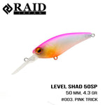 RAID JAPAN Level Shad  - 50 mm - BS Fishing