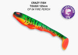 CRAZY FISH Tough 5" (12,5 cm) - 5 pc - CRAZY FISH Tough 5" (12,5 cm) - 5 pc | BS Fishing