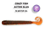 CRAZY FISH Active Slug 2.8" (71 mm) - 8 pc - CRAZY FISH Active Slug 2.8" (71 mm) - 8 pc | BS Fishing