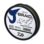 DAIWA J-Braid X4E Dark Green - 270m