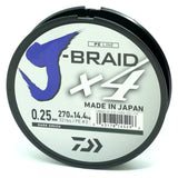 DAIWA J-Braid X4E Dark Green - 270m