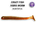 CRAZY FISH Vibro Worm 2" (5 cm) - 8 pc - CRAZY FISH Vibro Worm 2" (5 cm) - 8 pc | BS Fishing