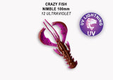 CRAZY FISH Nimble 4" (10 cm) - 5 pc - CRAZY FISH Nimble 4" (10 cm) - 5 pc | BS Fishing