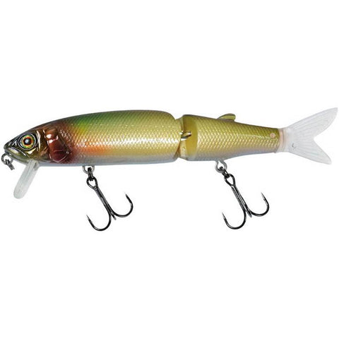 Cebo artificial Jackall Magallon para la pesca aislada sobre fondo Cebo artificial Jackall Magallon para la pesca aislada sobre fondo