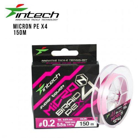 INTECH MicroN PE X4  - 100m - INTECH MicroN PE X4  - 100m | BS Fishing
