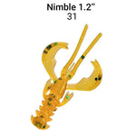 CRAZY FISH Nimble 1,2" (3 cm) - 16 pc - CRAZY FISH Nimble 1,2" (3 cm) - 16 pc | BS Fishing