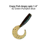 CRAZY FISH Angry Spin 1.4" (3.5 cm) - 10 pc - CRAZY FISH Angry Spin 1.4" (3.5 cm) - 10 pc | BS Fishing