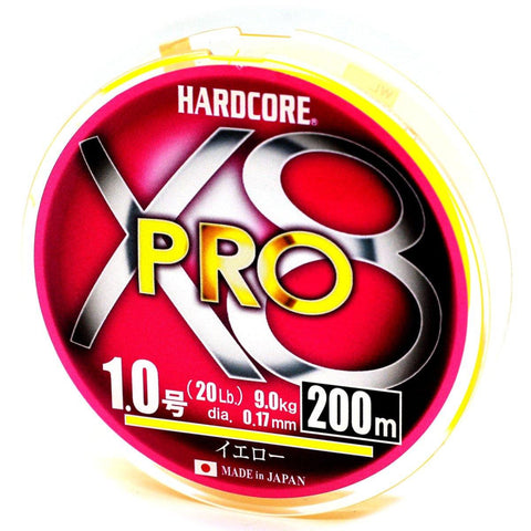 DUEL Hardcore X8 PRO 200m - DUEL Hardcore X8 PRO 200m | BS Fishing