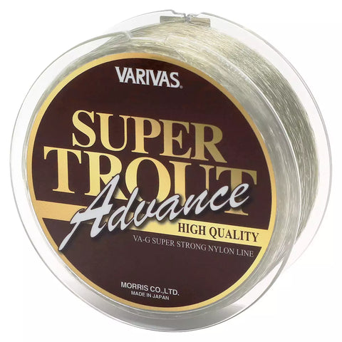 Ligne De Pêche Varivas Advance Trout Nylon 300m - 12lb, Transparente Ligne De Pêche Varivas Advance Trout Nylon 300m - 12lb, Transparente