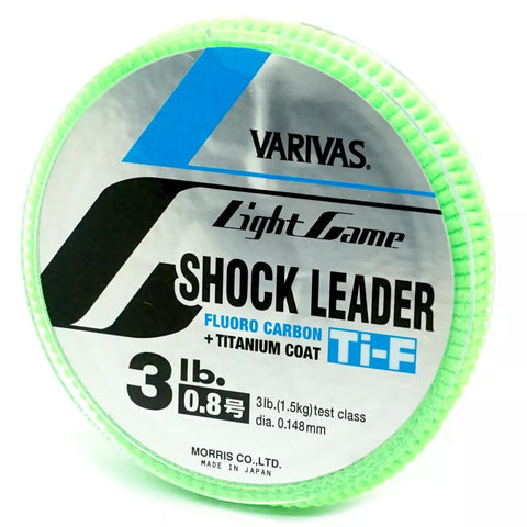 VARIVAS Light Game ShockLeader Ti-Fluoro 30m | BS-FISHING