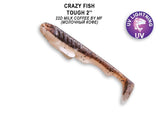 CRAZY FISH Tough 2" (5 cm) - 8 pc - CRAZY FISH Tough 2" (5 cm) - 8 pc | BS Fishing