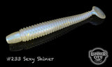 LUNKER CITY Swimming Ribster 4" (100 mm) - 10 pc - LUNKER CITY Swimming Ribster 4" (100 mm) - 10 pc | BS Fishing