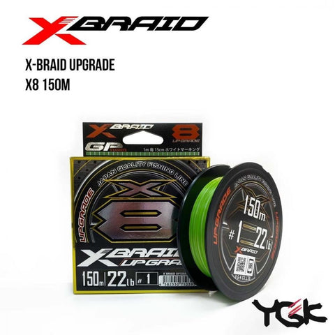 XBraid (YGK) Upgrade X8 150m - XBraid (YGK) Upgrade X8 150m | BS Fishing