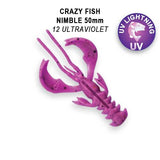 CRAZY FISH Nimble Flottant 2" (5 cm) - 8 pc - CRAZY FISH Nimble Flottant 2" (5 cm) - 8 pc | BS Fishing